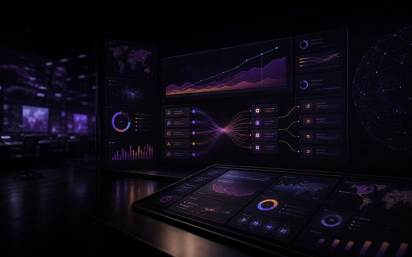 Dashboard media performance et pilotage de campagnes digitales