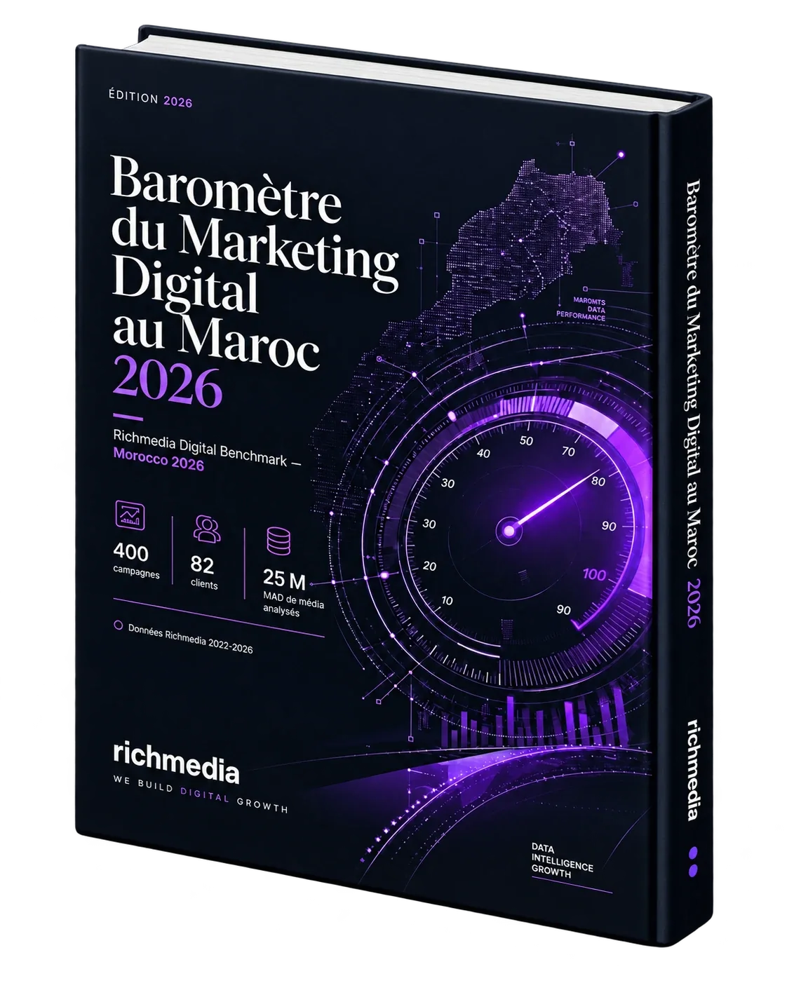Couverture du Baromètre Marketing Digital au Maroc 2026
