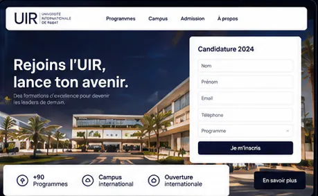Landing page et génération de leads connectées au CRM