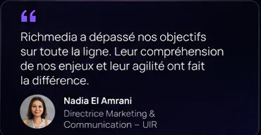Client quote - Testimonial