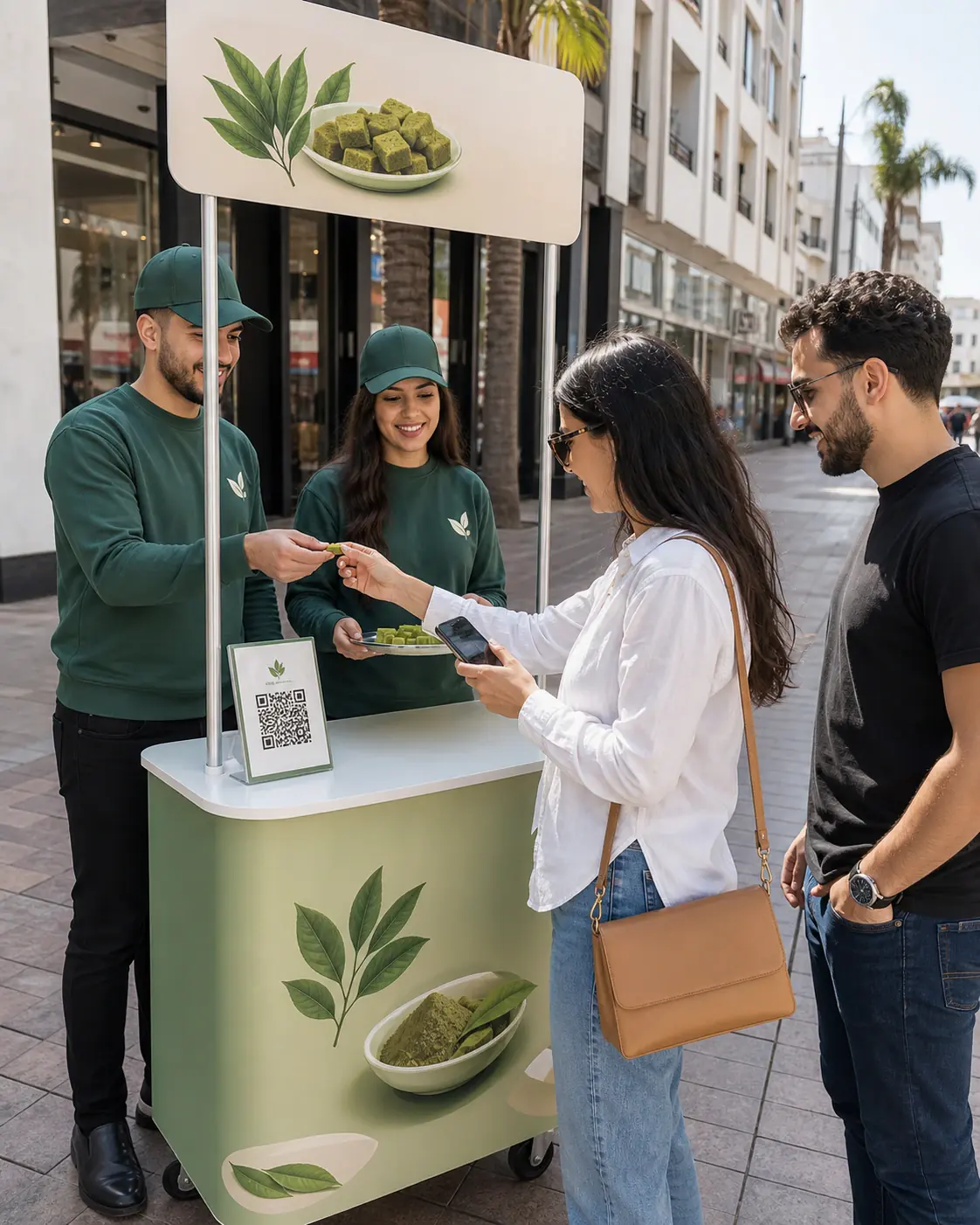 Faire tester, scanner, convertir - Rue commerçante