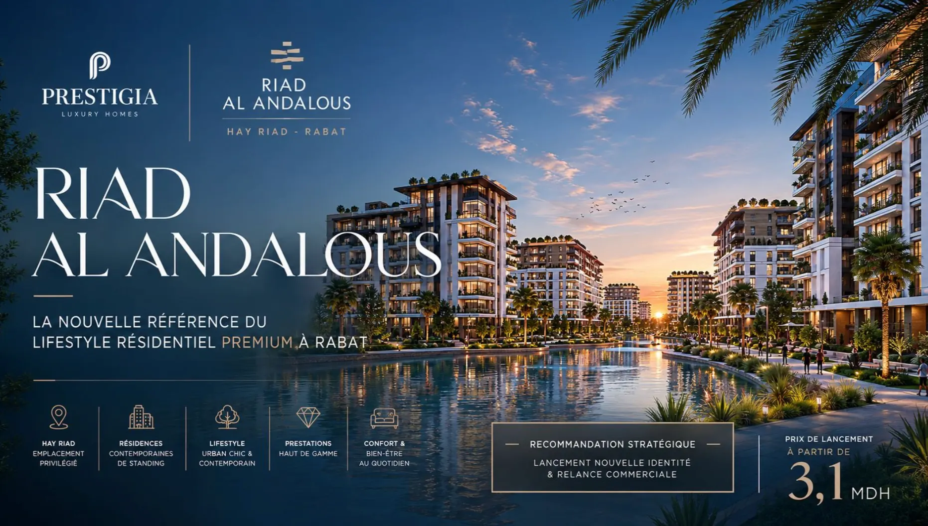 Rabat Riviera — Investissez là où le futur prend forme